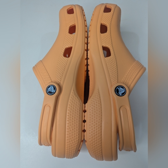 Crocs Classic Clogs Peach/Orange Unisex M8 W10 - Picture 3 of 8